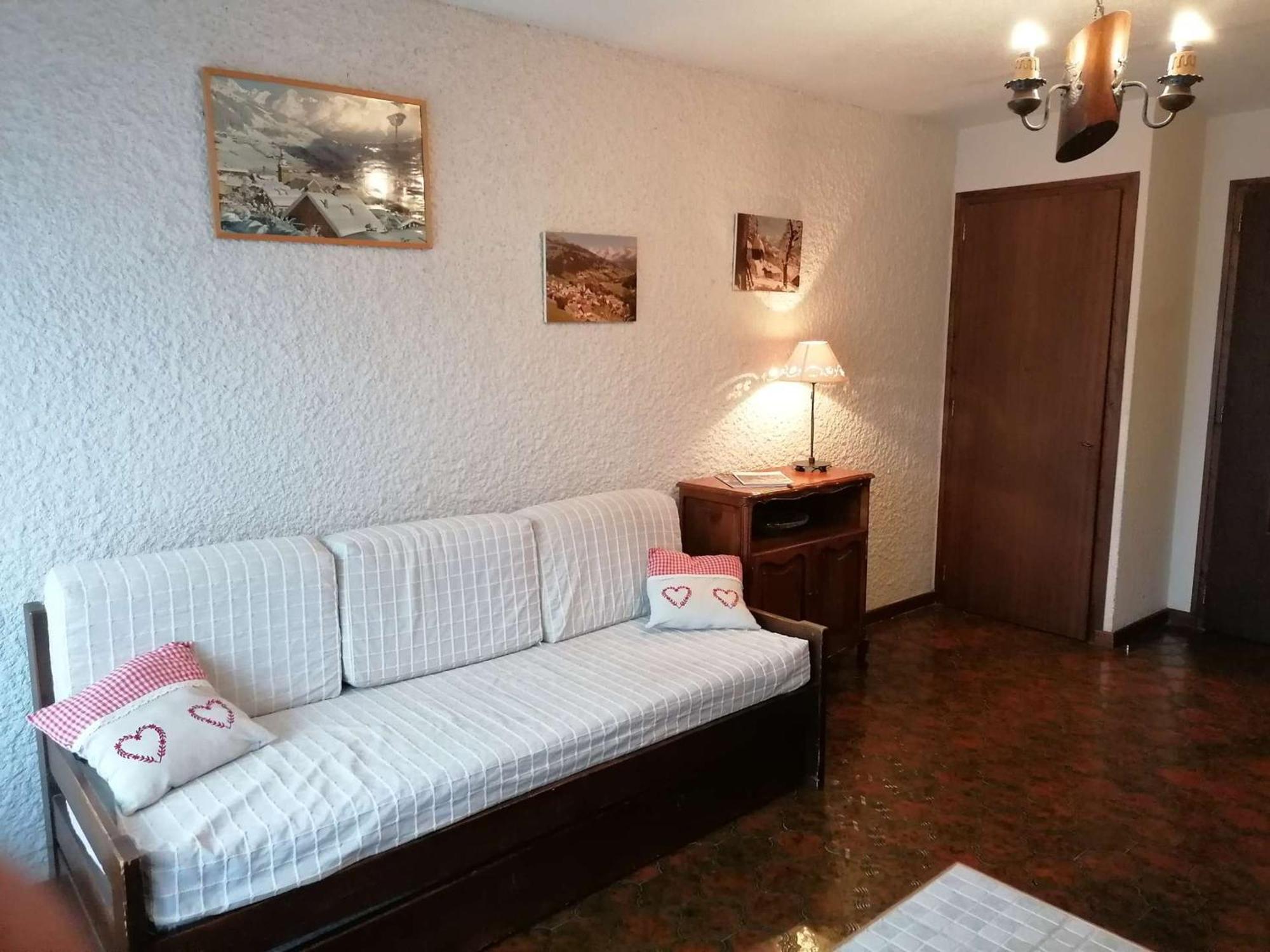 Studio En Rez-De-Jardin Pour 4 Avec Parking Couvert, A 500M De La Telecabine - Le Grand-Bornand - Fr-1-241-80 Экстерьер фото